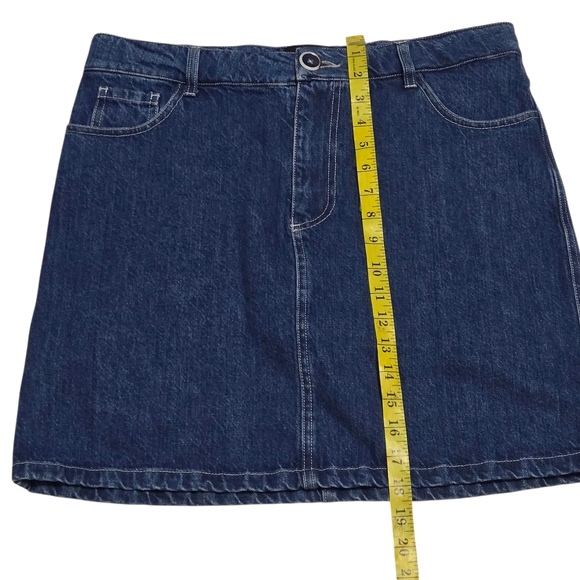 Simonetta Ravizza Chic Denim Skirt Large - Picture 4 of 8